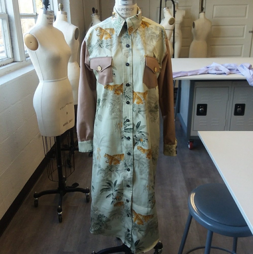 Designer Shirt dress